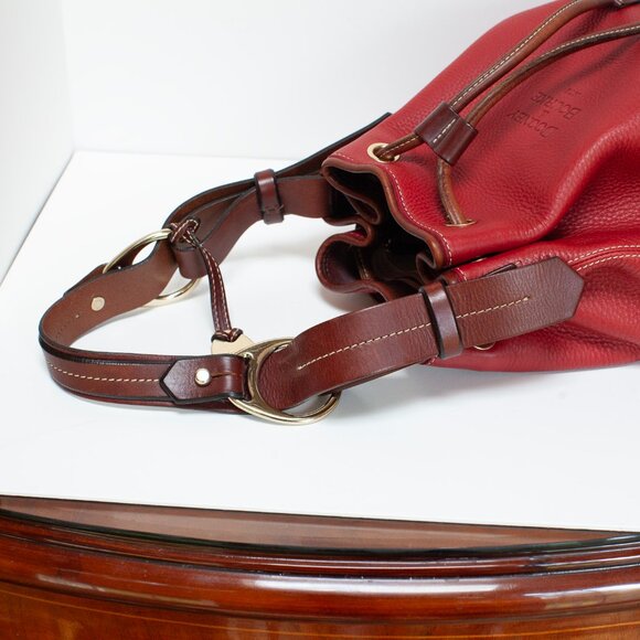 Vintage Dooney and Bourke Red Leather Bag - Picture 10 of 10